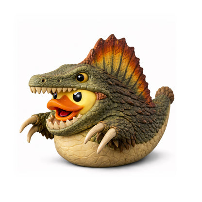 Spinosaurus Dinosaur Cosplay Rubber Duck Figurine