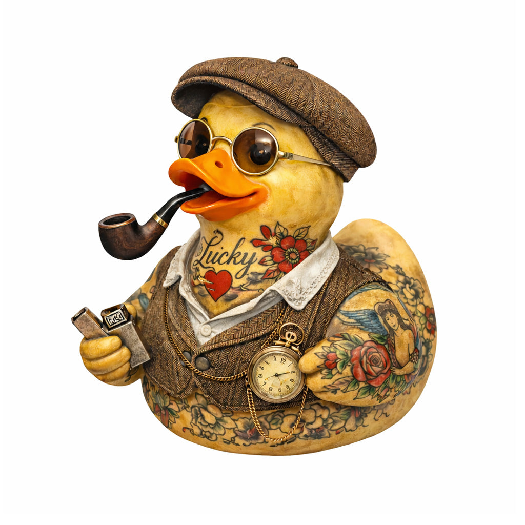 Tattooed Gentleman Rubber Duck