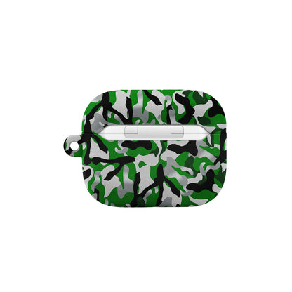 Green Graffiti Camo AirPods Case