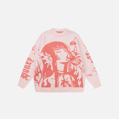Manga Flame 01 Sweater