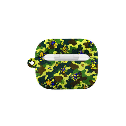 Floral Green Camouflage AirPods Case