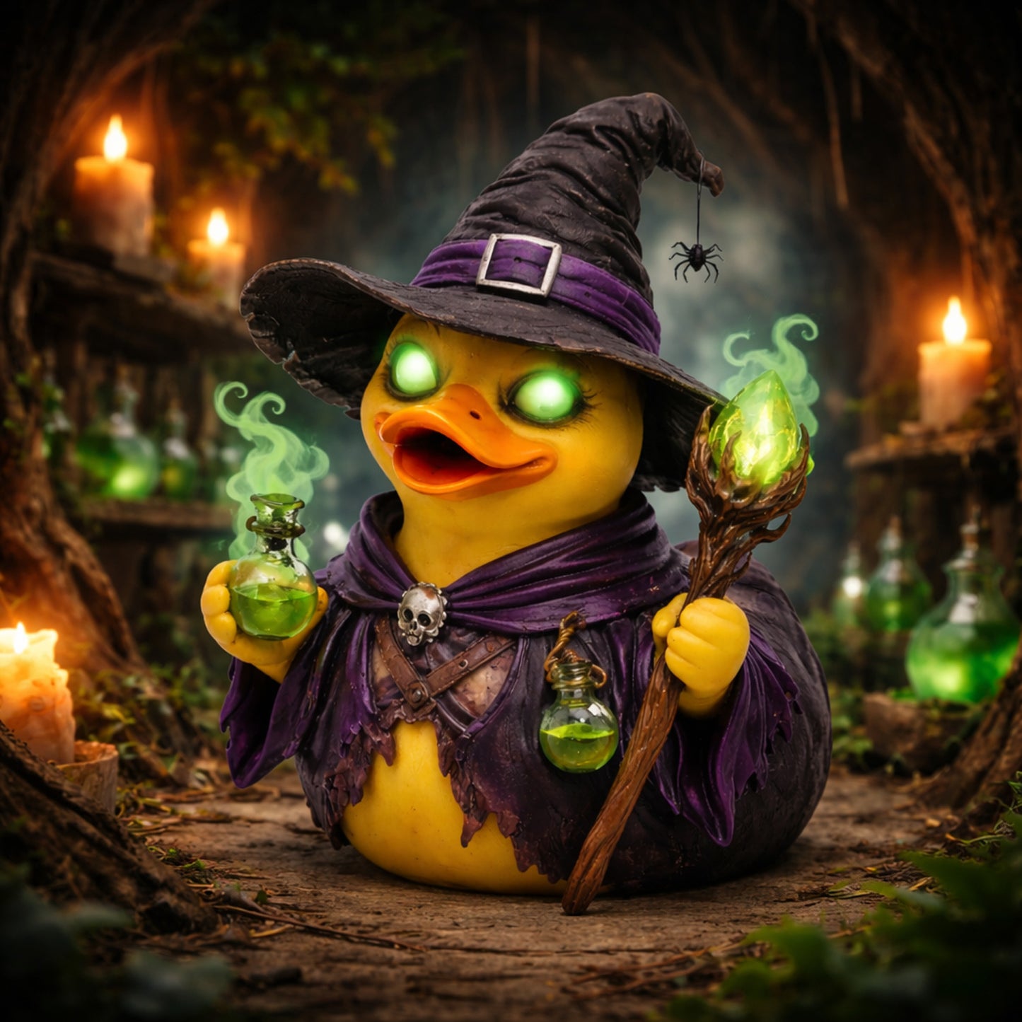 Witch Halloween Collectible Rubber Duck
