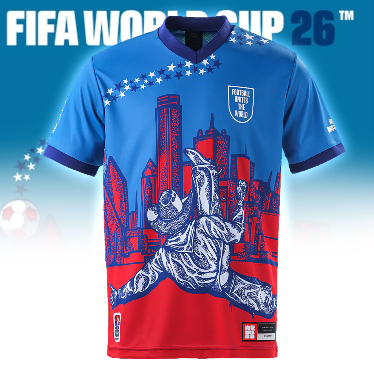 FIFA World Cup 2026 Dallas Jersey - Limited Edition Host City Collection
