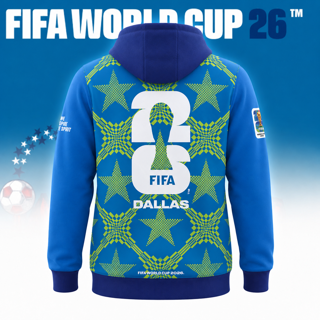 FIFA World Cup 2026 Dallas Hoodie - Limited Edition Host City Collection