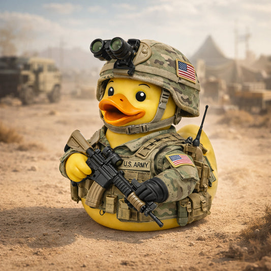 Tactical U.S. Army Military Rubber Duck