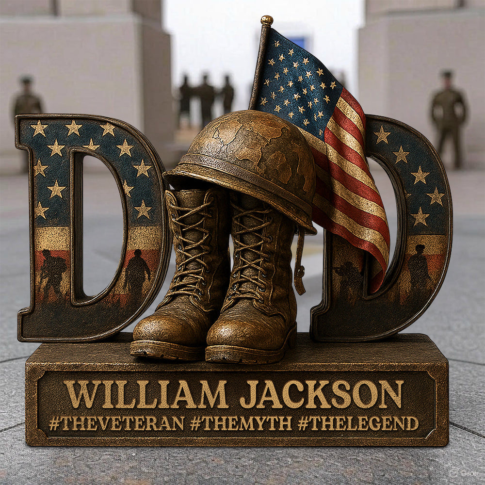 Dad, The Legend – Personalized Christmas Gifts For A True Warrior 02xqdt170425