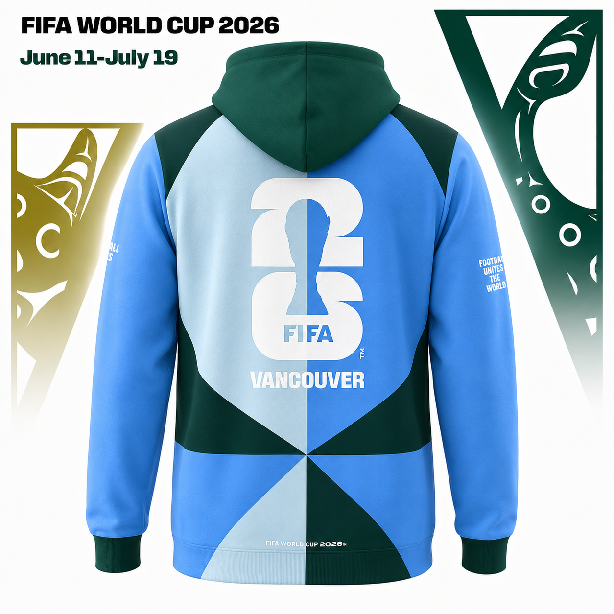 FIFA World Cup 2026 Vancouver Hoodie - Limited Edition Host City Collection