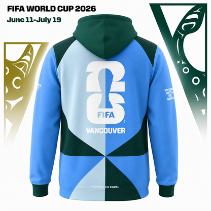 FIFA World Cup 2026 Vancouver Hoodie - Limited Edition Host City Collection