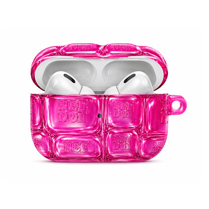Pink NeeDoh Bubble AirPod Case