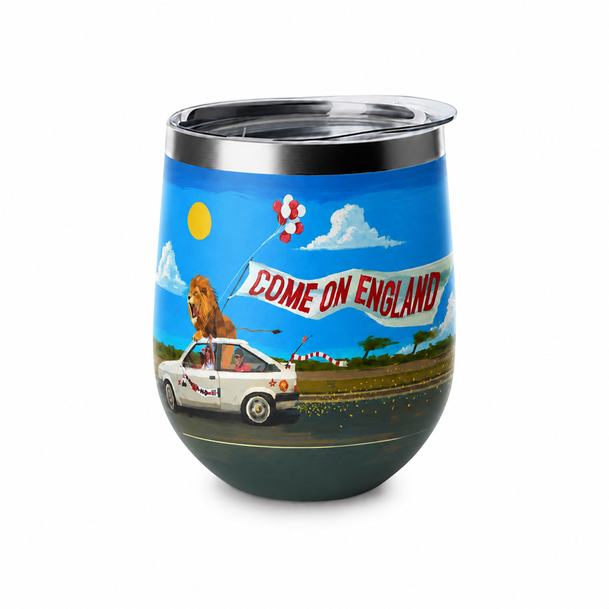 England Football Insulated Wine Tumbler