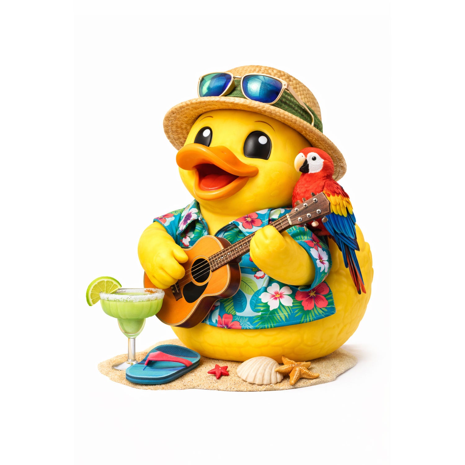 Jimmy Buffett Tropical Vacation Rubber Duck
