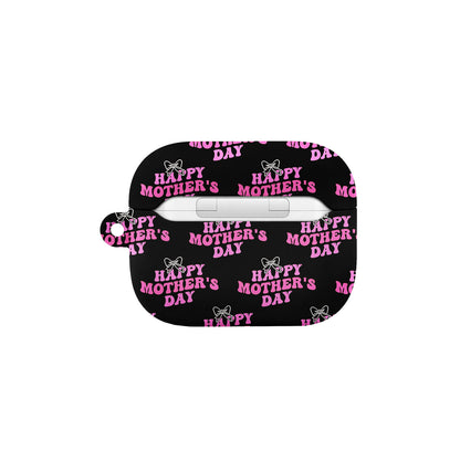 Happy Mother's Day Pink Bow AirPods Pro Case