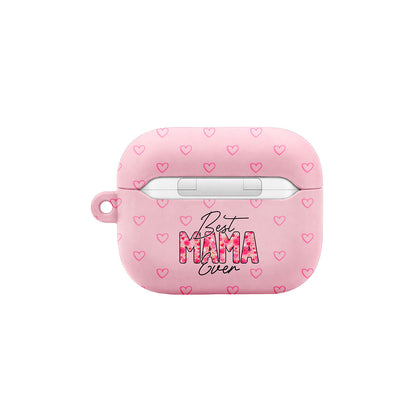 Personalized Mom Heart Pattern Mother Day AirPods Case
