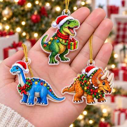 Personalized Dinosaur Advent Calendar 2026, Custom Name Christmas Countdown, Dinosaur Christmas Gift for Kids, Boys, Grandsons & Dino Lovers