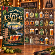 Craft Beer Advent Calendar 2026, 24 Day Christmas Countdown, Beer Lover Ornaments, Brewery Holiday Gift, Beer Gift for Men, Christmas Decor
