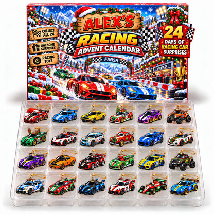 The Grand Prix to Christmas - Personalized Christmas Advent Calendar