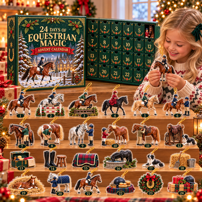 Esquestrian Magic 2026 - 24-Day Festive Countdown, Acrylic Charms Blind Box