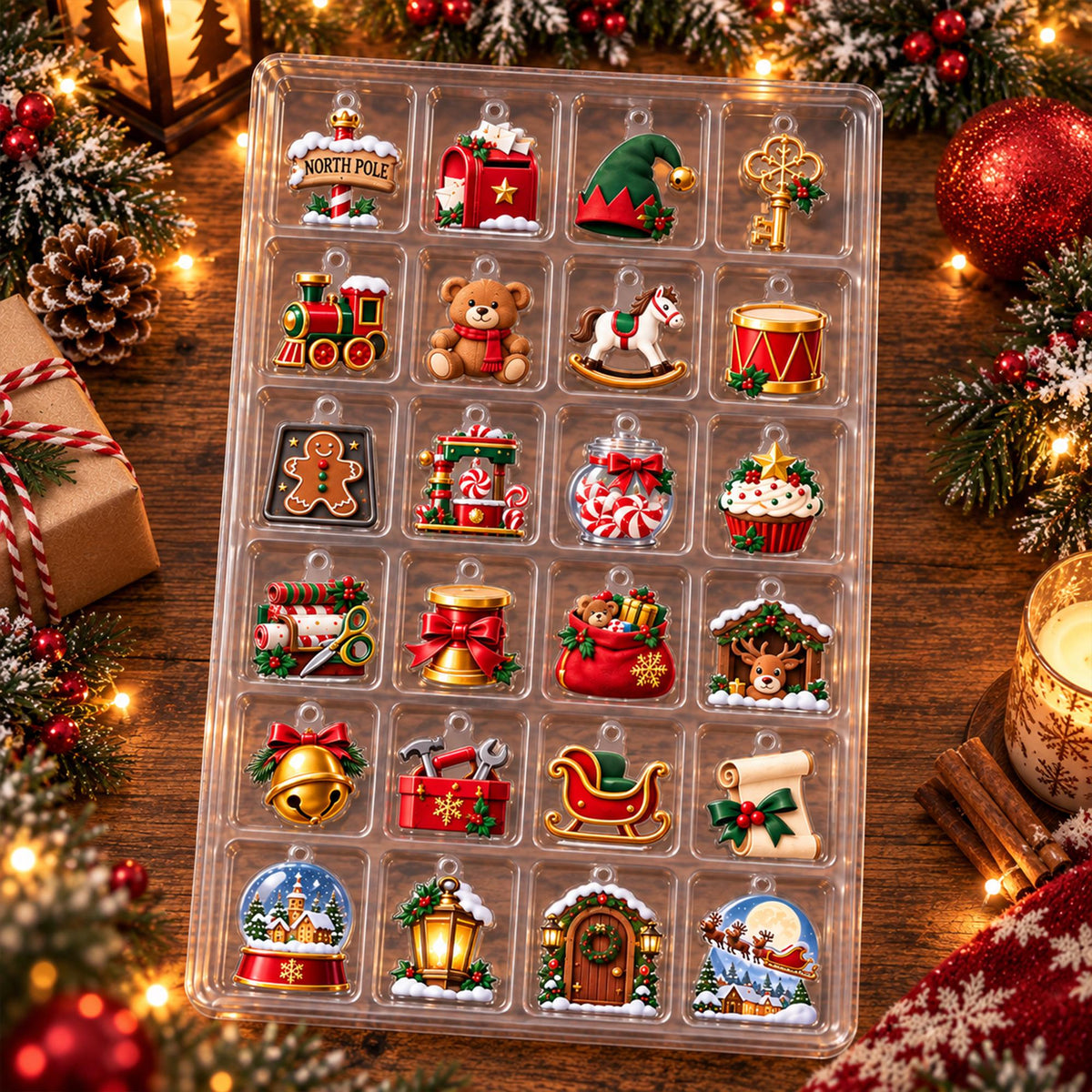 Personalized Kids Advent Calendar 2026, Custom Name North Pole Adventure, Santa's Little Helper Christmas Countdown, Gift for Girls and Boys