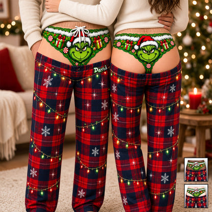 Mischievous Christmas Pajama Pants - Personalized Gifts For Christmas