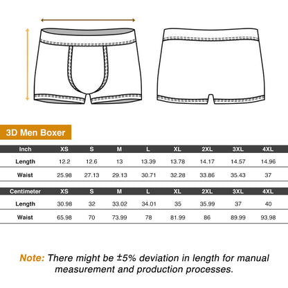 Flirty Couple Men's Boxers - Personalized Christmas Gifts For Him 04TGLU060925