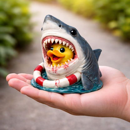 D-Shark Bath Toy Rubber Duck