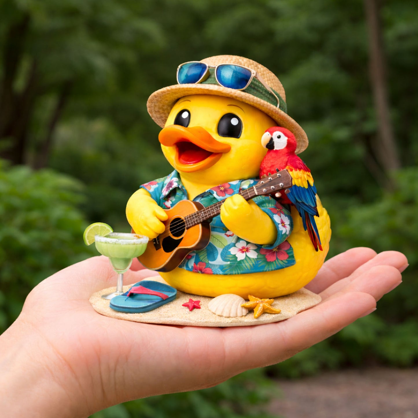 Jimmy Buffett Tropical Vacation Rubber Duck