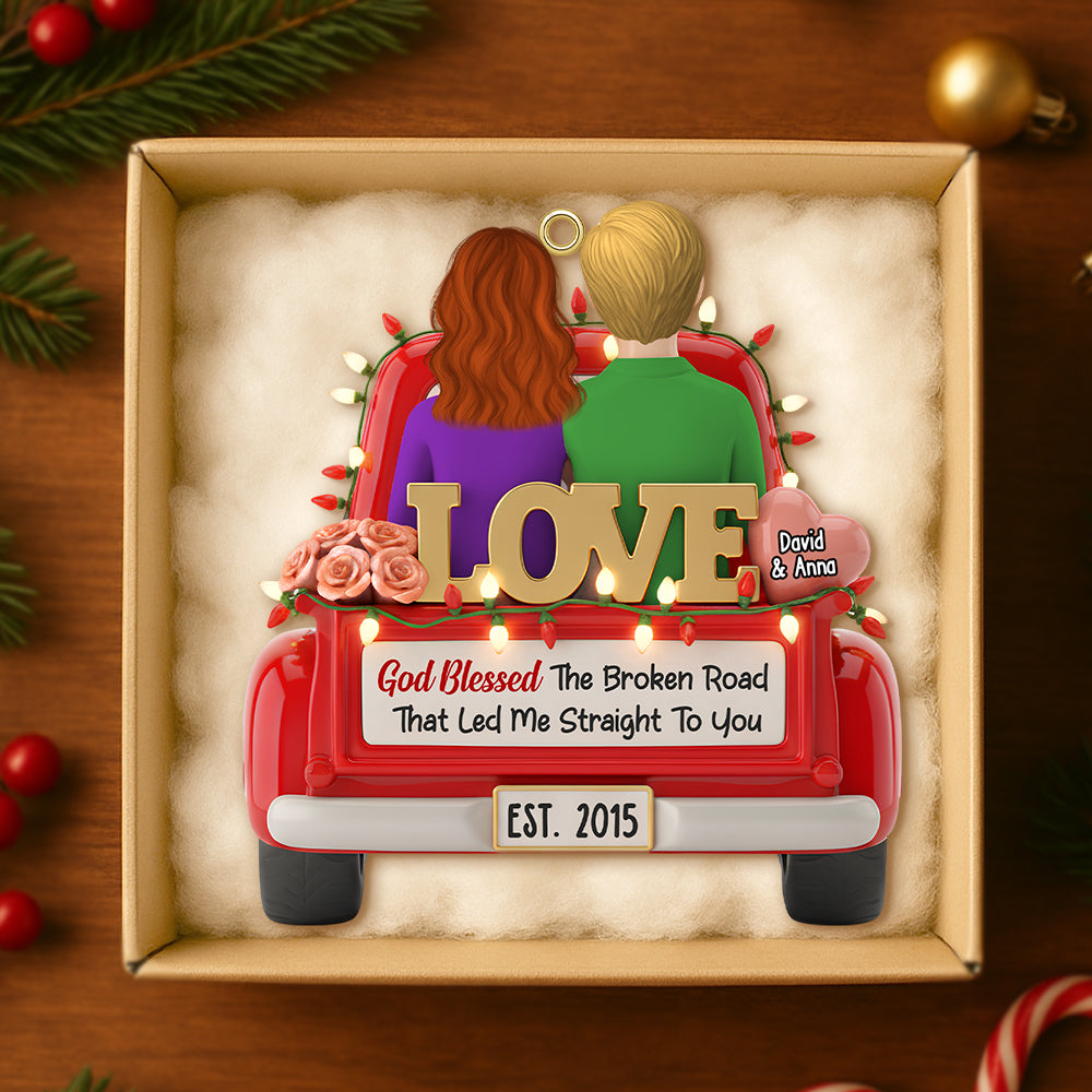 Personalized Gifts For Couple Christmas Ornament 04natn171025