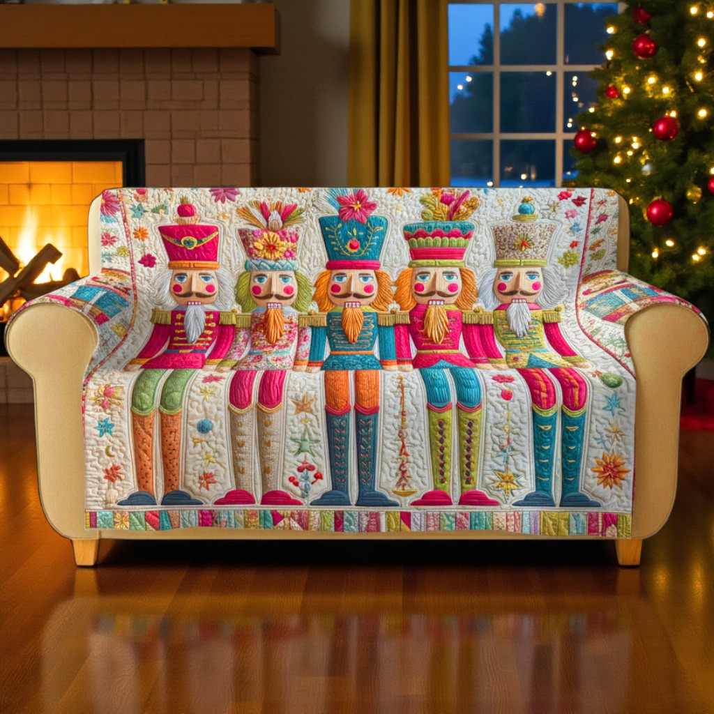 Christmas Nutcracker Sofa Cover QFHM5081104