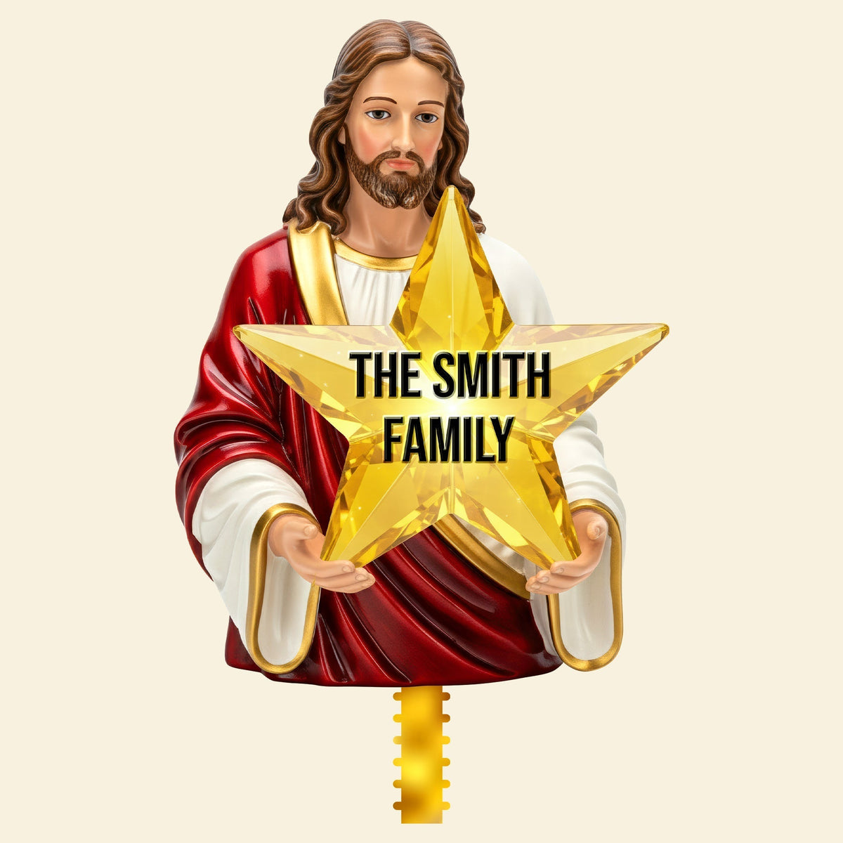 Holiday Acrylic Christmas Tree Topper – Personalized Gifts For Christians 04pgqn151125