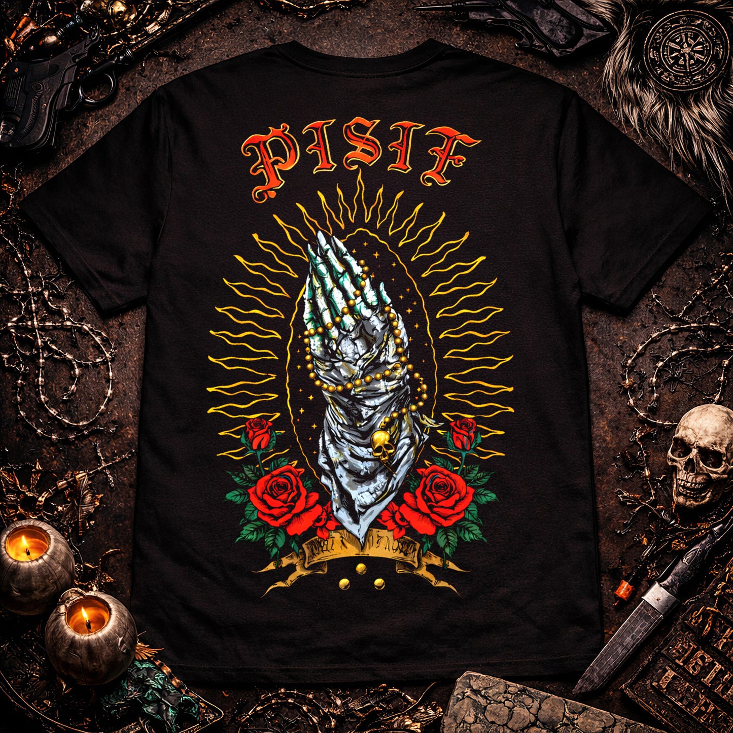 Clothing Forgive Me Tattoo Graphic Premium Tee