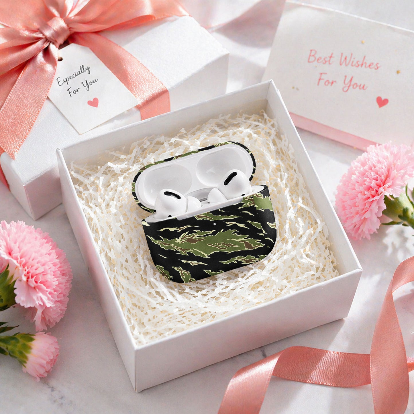 Tiger Stripe Camo Protective AirPods Case