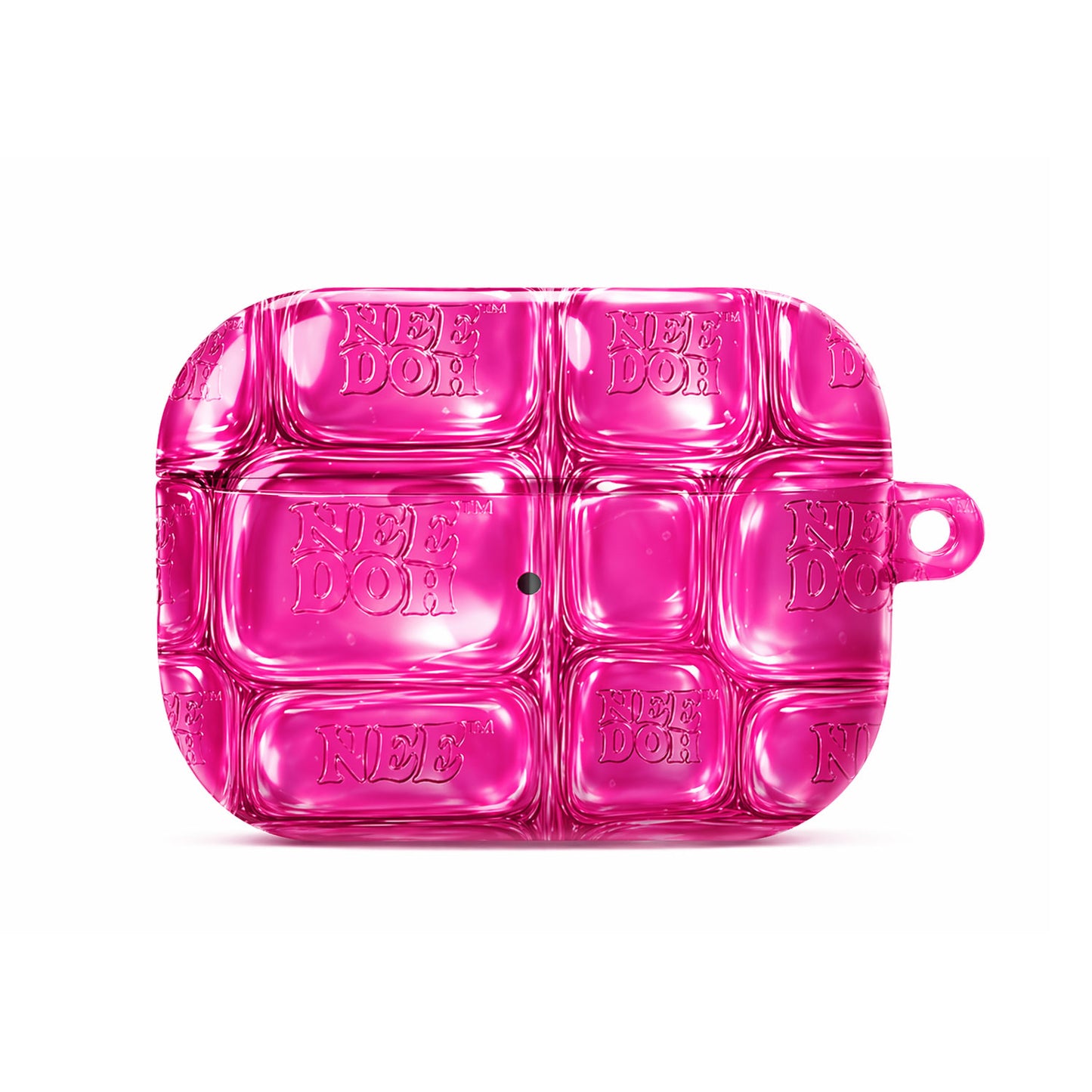 Pink NeeDoh Bubble AirPod Case