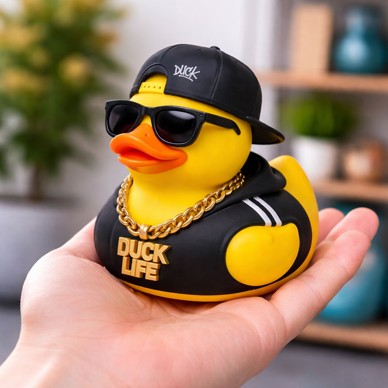 Swag Rubber Duck with Duck Life Gold Chain