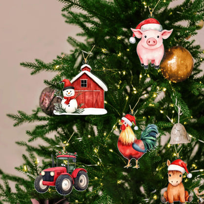 Personalized Farm Animal Advent Calendar 2025 Custom Name Christmas Countdown Box 24 Days of Holiday Fun for Kids and Families