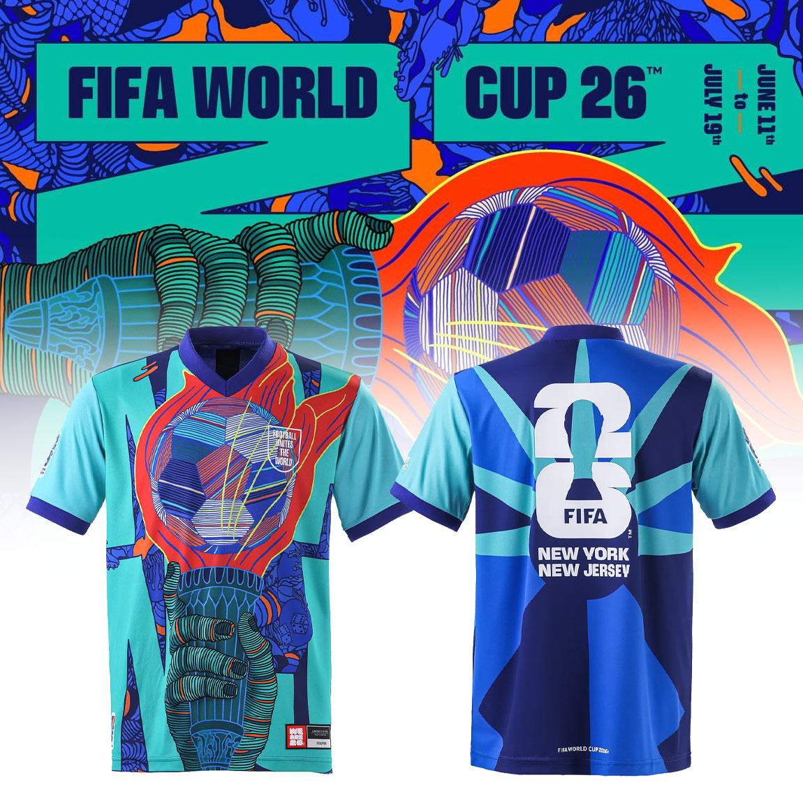 Limited Edition NY-NJ Jersey World Cup 2026