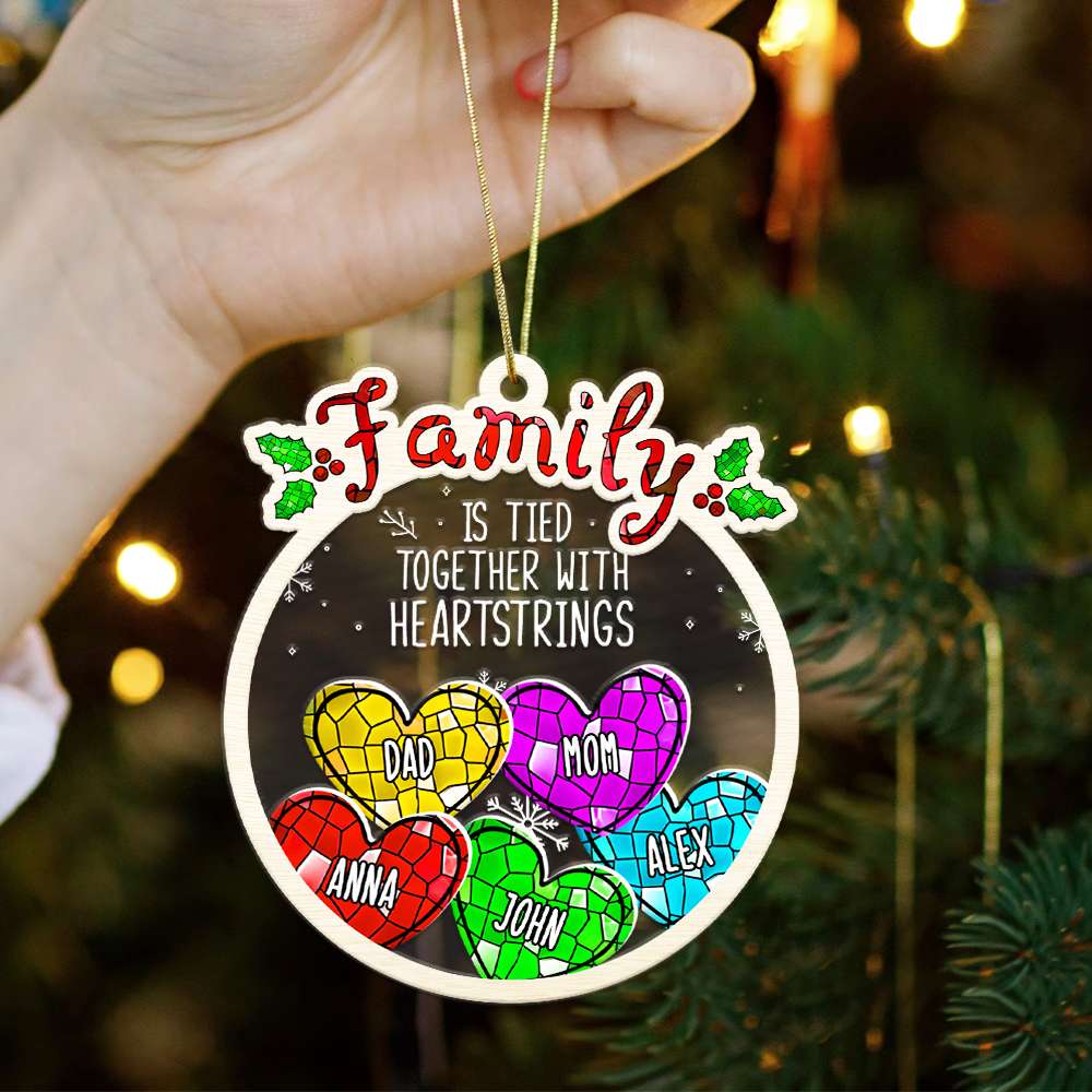 Personalized Christmas Ornament For Family 02ACDT191024