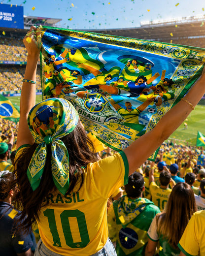 Brazil World Cup Silk Bandana