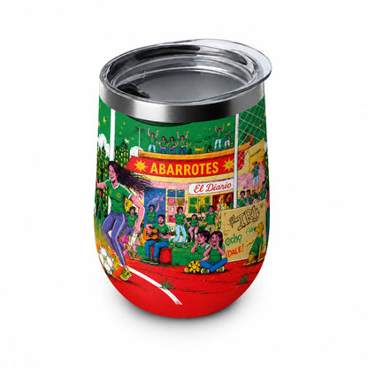 Mexico Football Insulated Wine Tumbler