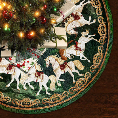 Horse Christmas Tree Skirt UKTO5311002