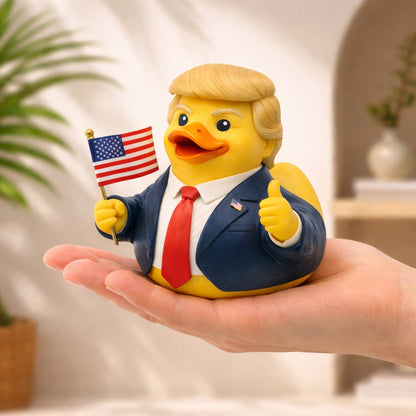 Presidential American Trump Rubber Duck Figure