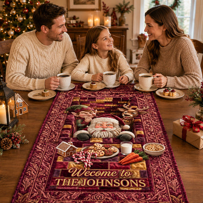Fun Christmas Quilted Table Runner - Personalized Christmas Gifts 02qhdh210826