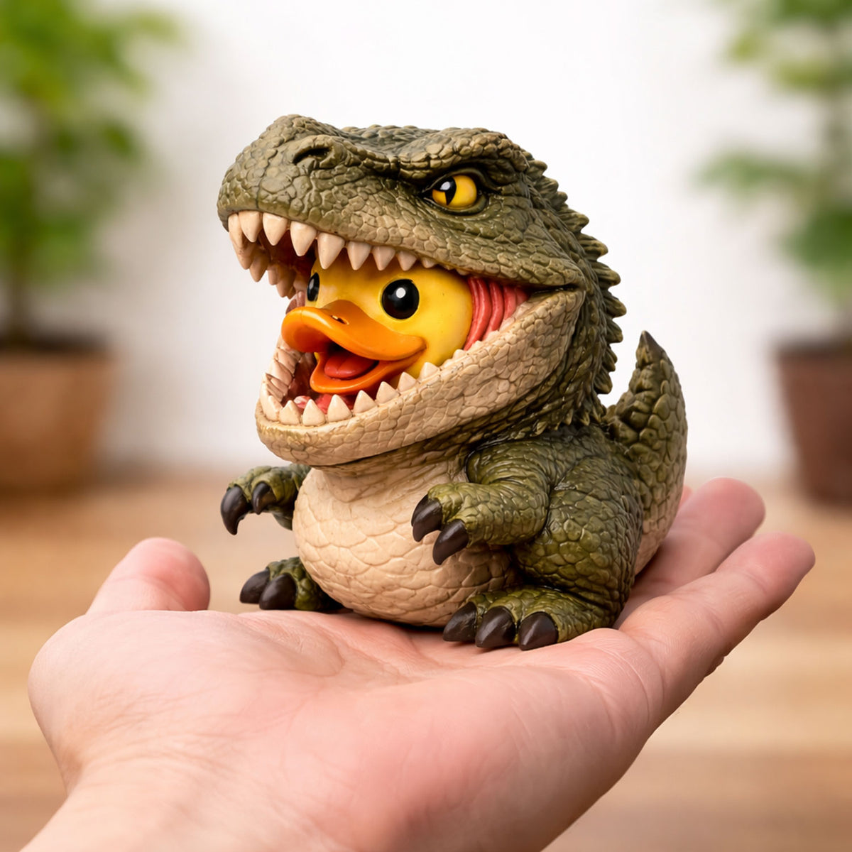 Dino-Duck Kaiju Rex Collectible Figurine