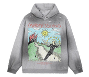Mad Lands Faded Distress Hoodie