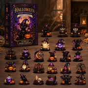 Halloween Advent Calendar, 24 Day Countdown Box, Mystery Box, Acrylic Figurines, Halloween Decor, Spooky Collectible, Blind Box, Halloween Gift