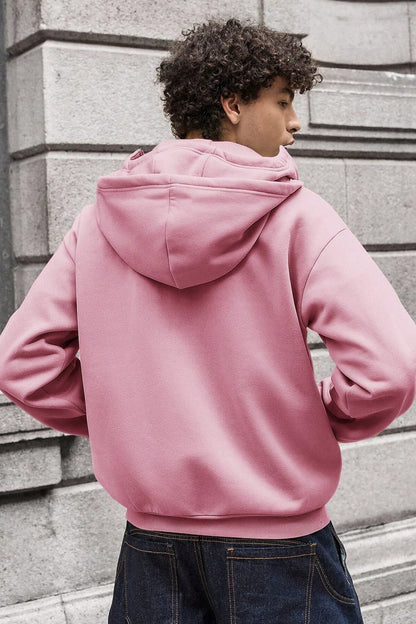 Star Detail Zip Hoodie