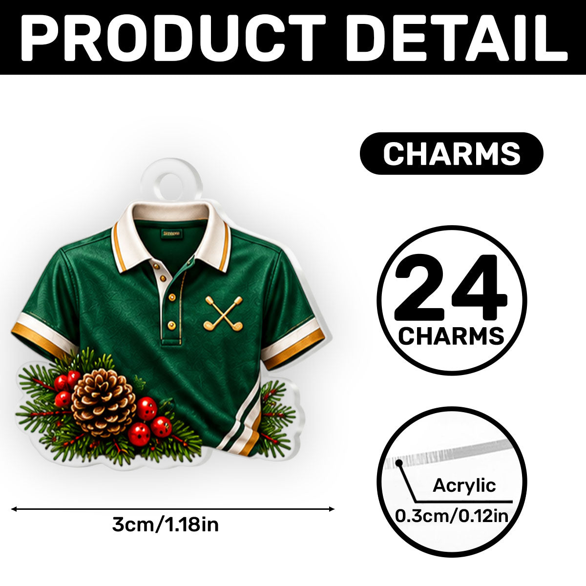 Golf Life Christmas Advent Calendar Gifts For Golfer, Golf Lovers - Personalized Christmas Advent Calendar