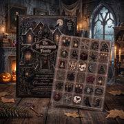 Personalized 2026 Gothic Advent Calendar, 24 Day Christmas Countdown Blind Box, Custom Name Holiday Gift