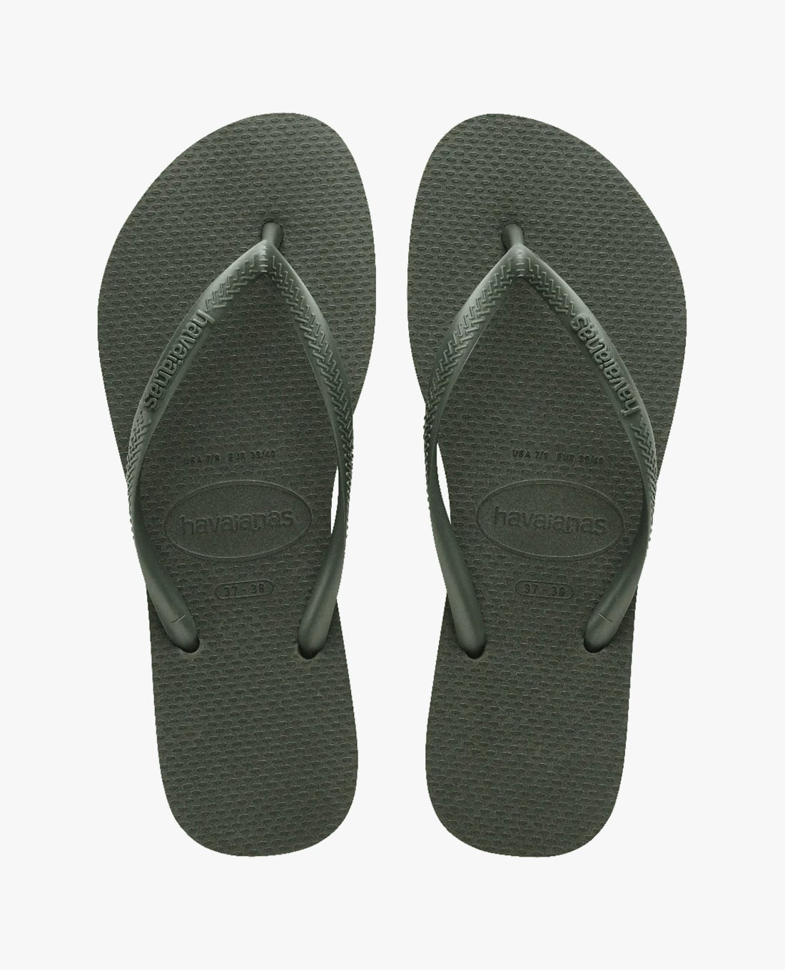 HAVAIANAS Beach Flip Flops & Stylish Summer Flip Flop Sandals Dark Green
