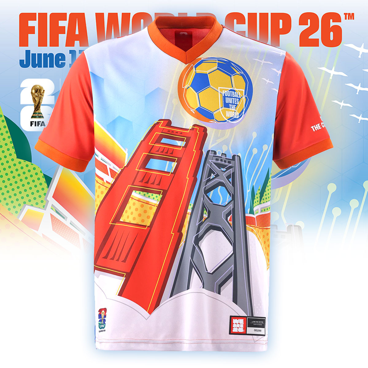 Limited Edition San Francisco Jersey World Cup 2026