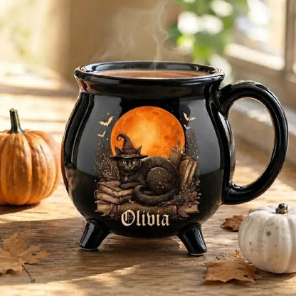 Personalized Witch Cauldron Mug